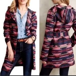 Tabitha Pink and Blue Aztec Print Jacket 
LP